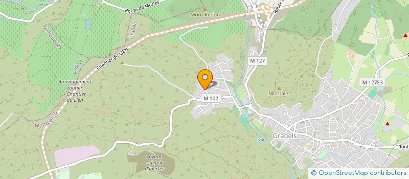 localisation de l'entreprise JAULIA  GRABELS