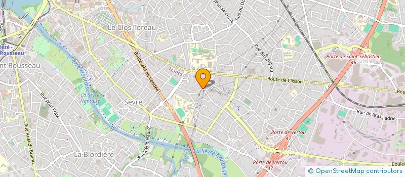localisation de l'entreprise JAULLIAC à NANTES