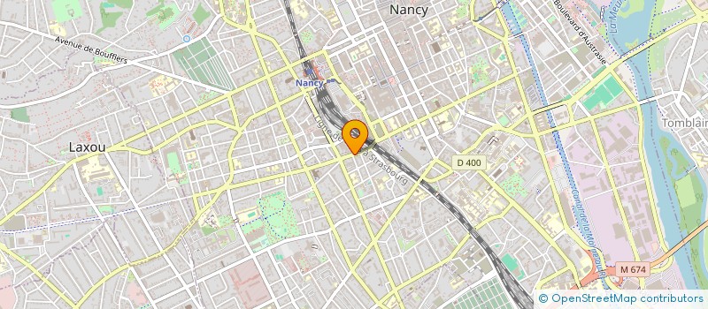 localisation de l'entreprise JAUMS  NANCY