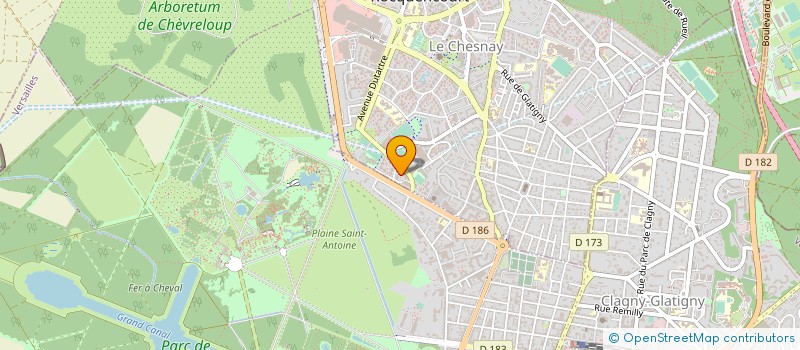 localisation de l'entreprise JAUNE CERISE à LE CHESNAY-ROCQUENCOURT
