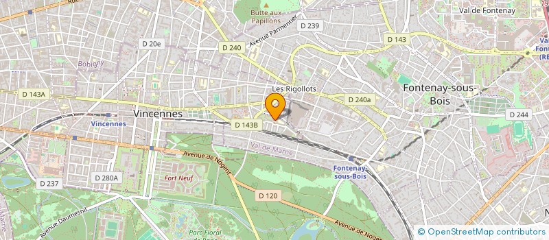 localisation de l'entreprise JAUNE ET NOIR CONSULTING  MAISONS-ALFORT