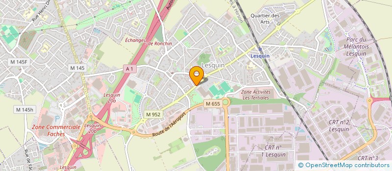 localisation de l'entreprise JAURES à LESQUIN