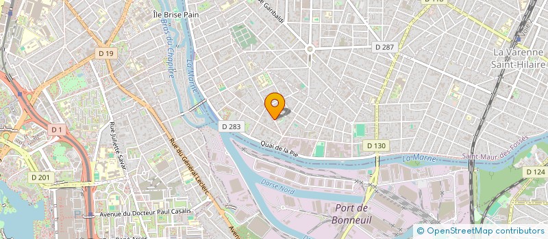 localisation de l'entreprise JAURES 77 à SAINT-MAUR-DES-FOSSES