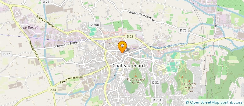 localisation de l'entreprise JAURES à CHATEAURENARD