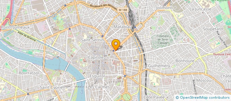 localisation de l'entreprise JAURES à TOULOUSE