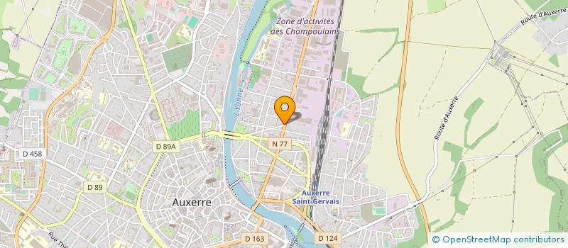 localisation de l'entreprise JAURES DISTRIBUTION à AUXERRE