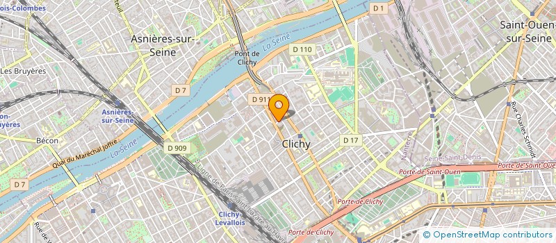 localisation de l'entreprise JAURES MULTIMEDIA à CLICHY
