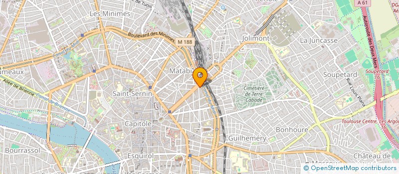 localisation de l'entreprise JAURES PRESSING à TOULOUSE