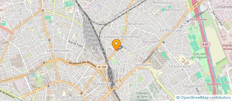 localisation de l'entreprise JAUSSAUD EXPERT CONSEILS  TOULOUSE