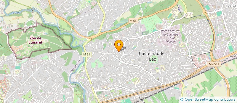 localisation de l'entreprise JAUZOLLES à CASTELNAU-LE-LEZ
