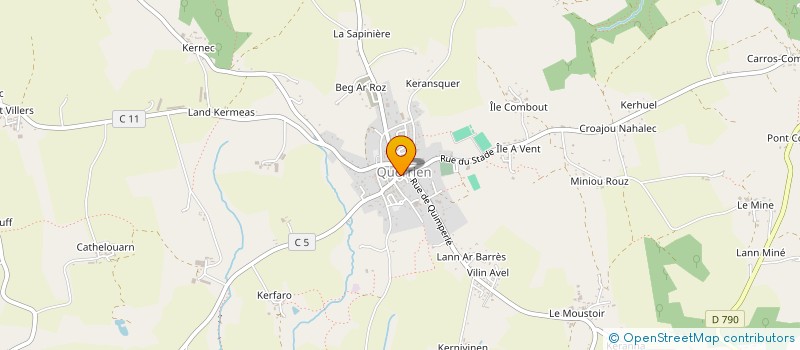 localisation de l'entreprise JAV  QUERRIEN