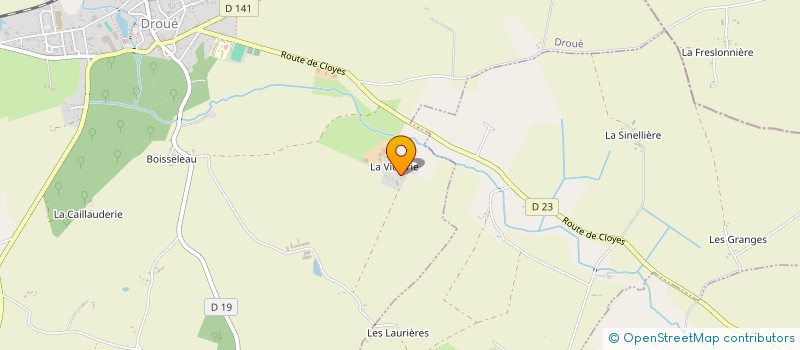 localisation de l'entreprise JAV  DROUE