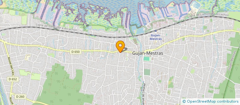 localisation de l'entreprise JAV&CIE à GUJAN-MESTRAS