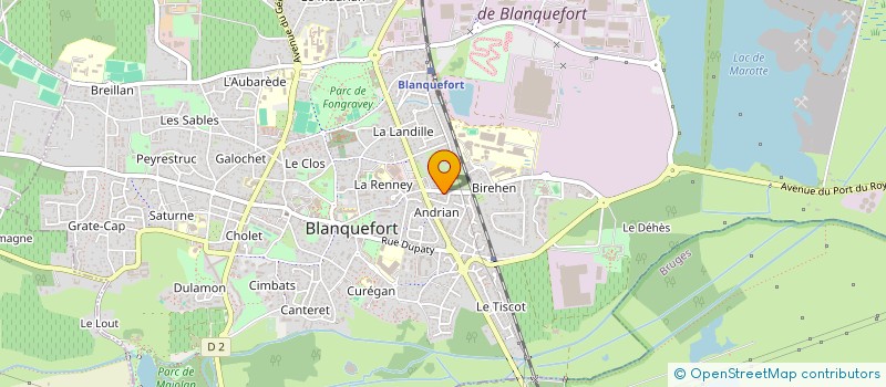 localisation de l'entreprise JAV TERROIR à BLANQUEFORT