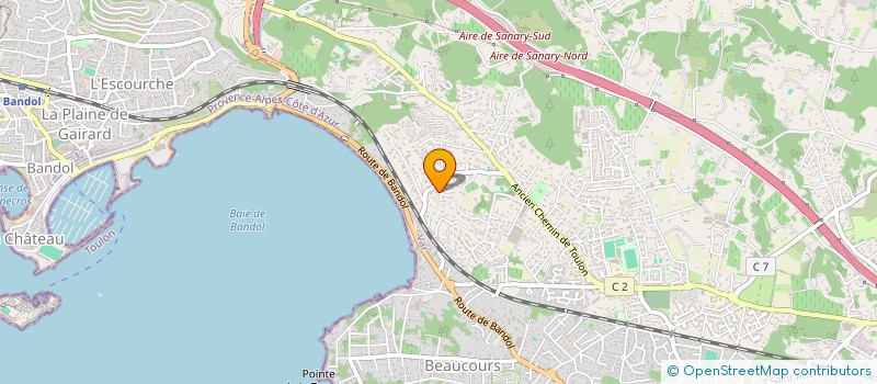 localisation de l'entreprise JAVA à SANARY-SUR-MER