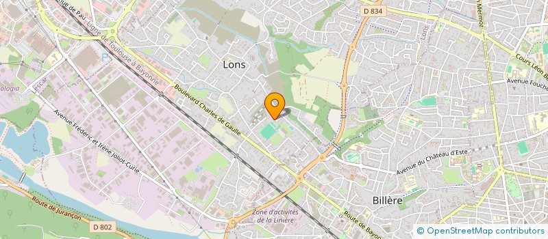 localisation de l'entreprise JAVA à LONS