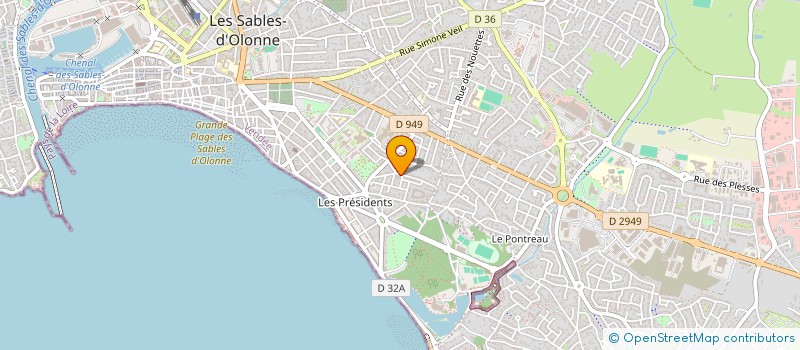 localisation de l'entreprise JAVA à LES SABLES D'OLONNE