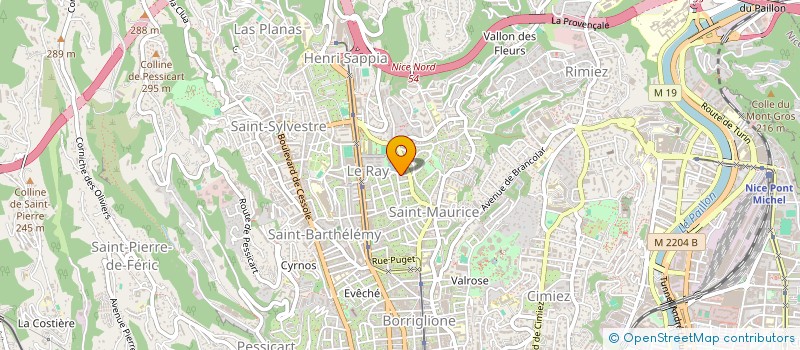 localisation de l'entreprise JAVA à NICE