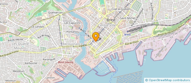 localisation de l'entreprise JAVA à BREST