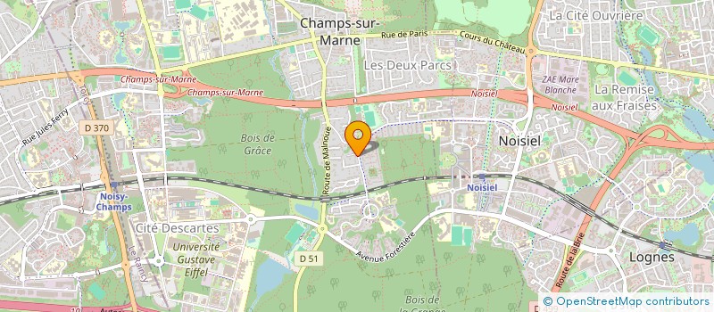 localisation de l'entreprise JAVA  CHAMPS-SUR-MARNE