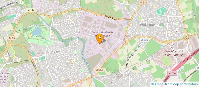 localisation de l'entreprise JAVA à VENDARGUES