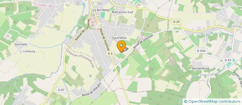 localisation de l'entreprise JAVA DU SUD OUEST à FRONTON