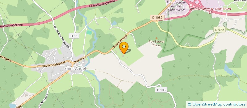 localisation de l'entreprise JAVA INVEST  SAINT-ANGEL