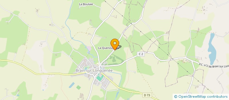 localisation de l'entreprise JAVANAISE  ERDRE-EN-ANJOU