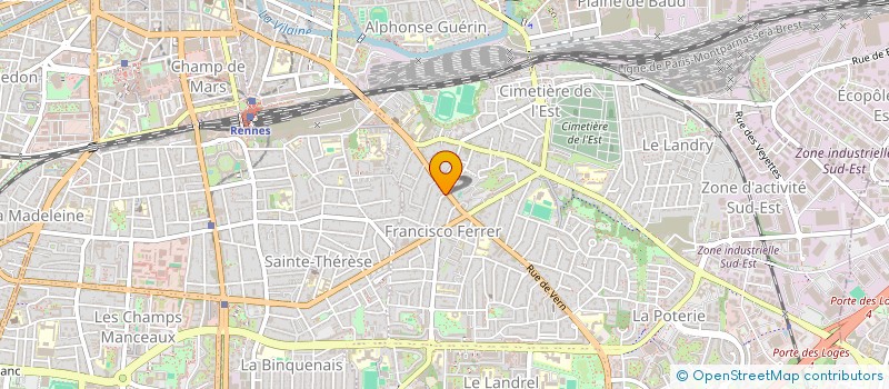 localisation de l'entreprise JAVANE LINGUAE à RENNES