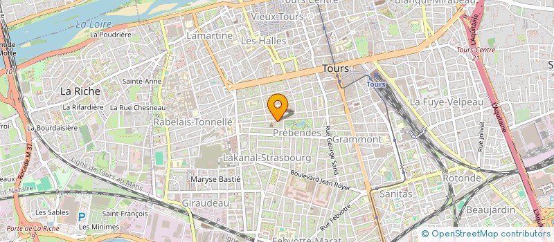 localisation de l'entreprise JAVASCRIPT ARTISAN  TOURS