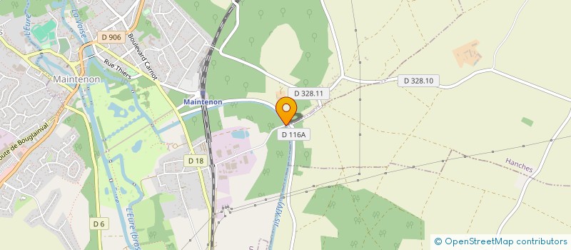 localisation de l'entreprise JAVAUX à MAINTENON