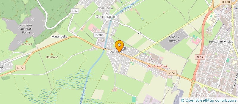 localisation de l'entreprise JAVAUX-LAITHIER  SAINTE-COLOMBE