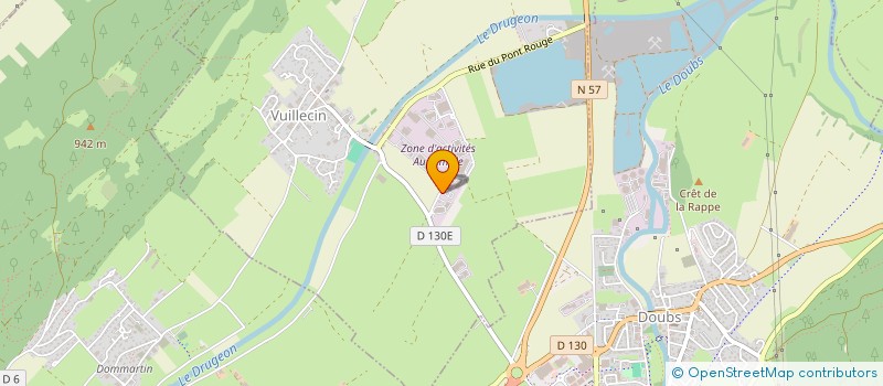 localisation de l'entreprise JAVAUX LAITHIER GRANULATS EN ABREGE : JLG  VUILLECIN