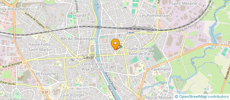 localisation de l'entreprise JAVELIN à LAVAL
