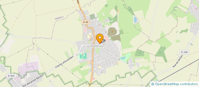 localisation de l'entreprise JAVELOT CLUB L EGLANTINE  HAVELUY