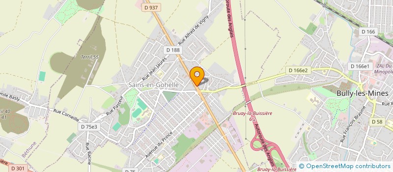 localisation de l'entreprise JAVELOT CLUB SAINSOIS  SAINS-EN-GOHELLE