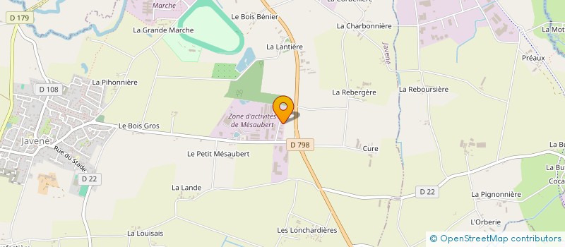 localisation de l'entreprise JAVENE POIDS LOURDS à JAVENE