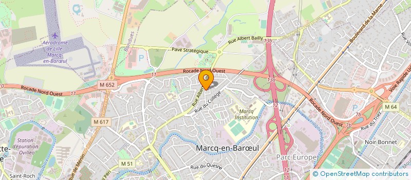 localisation de l'entreprise JAVENS à MARCQ-EN-BARŒUL