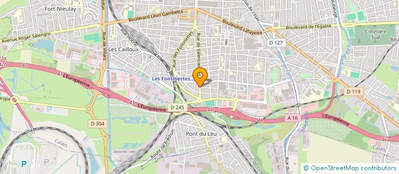 localisation de l'entreprise JAVENTYS  CALAIS