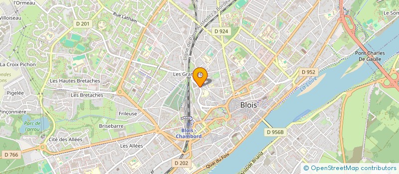 localisation de l'entreprise JAVERSY  BLOIS