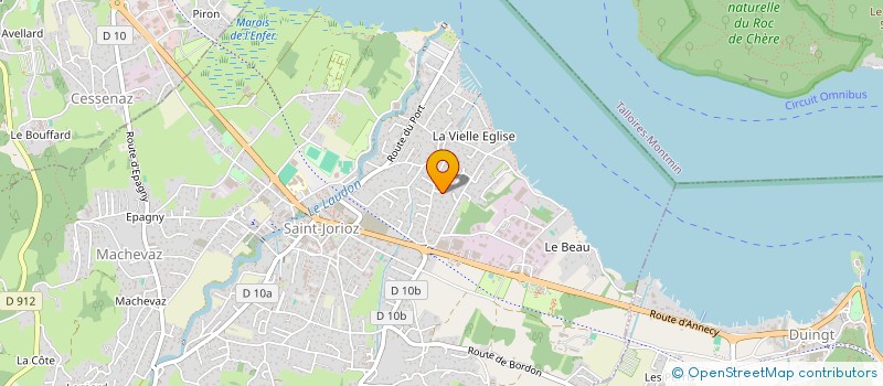 localisation de l'entreprise JAVET FAMILY  SAINT-JORIOZ