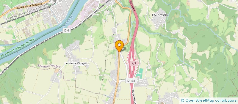 localisation de l'entreprise JAVEX CONSULTING à REVENTIN-VAUGRIS