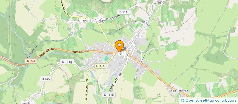 localisation de l'entreprise JAVICLA  NOLAY