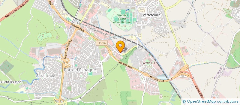 localisation de l'entreprise JAVID  PERPIGNAN