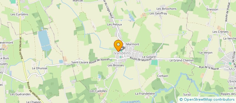 localisation de l'entreprise JAVIE  VANDEINS