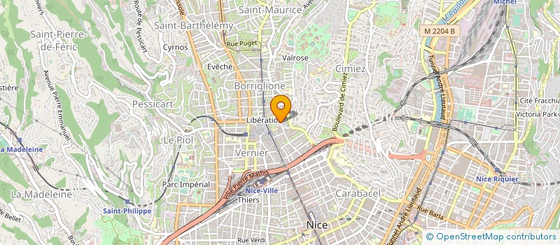localisation de l'entreprise JAVIGA MAREE IMPORT EXPORT à NICE