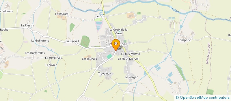 localisation de l'entreprise JAVO  MARSAC-SUR-DON