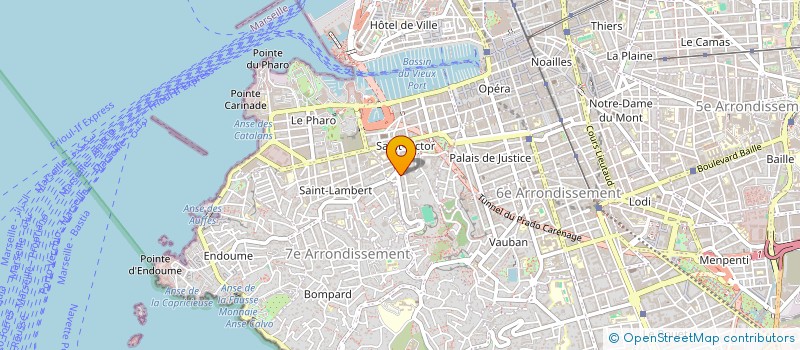 localisation de l'entreprise JAVT II à MARSEILLE