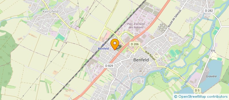 localisation de l'entreprise JAWA  BENFELD