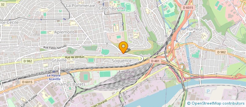 localisation de l'entreprise JAWAD à LE HAVRE